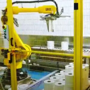 Depalettázó robot - raklap leszedés