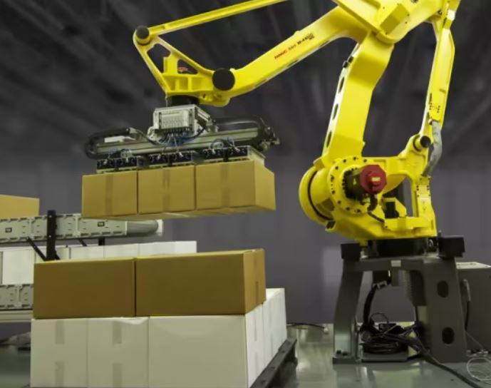 Palettázó robot – Fanuc