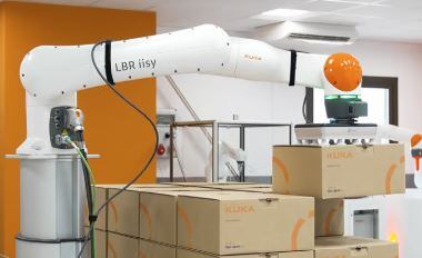 Palettázó kobot – Kuka